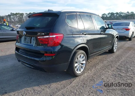 2015 BMW X3 Sdrive28I из США, поврежденный, VIN 5UXWZ7C58F0F75862